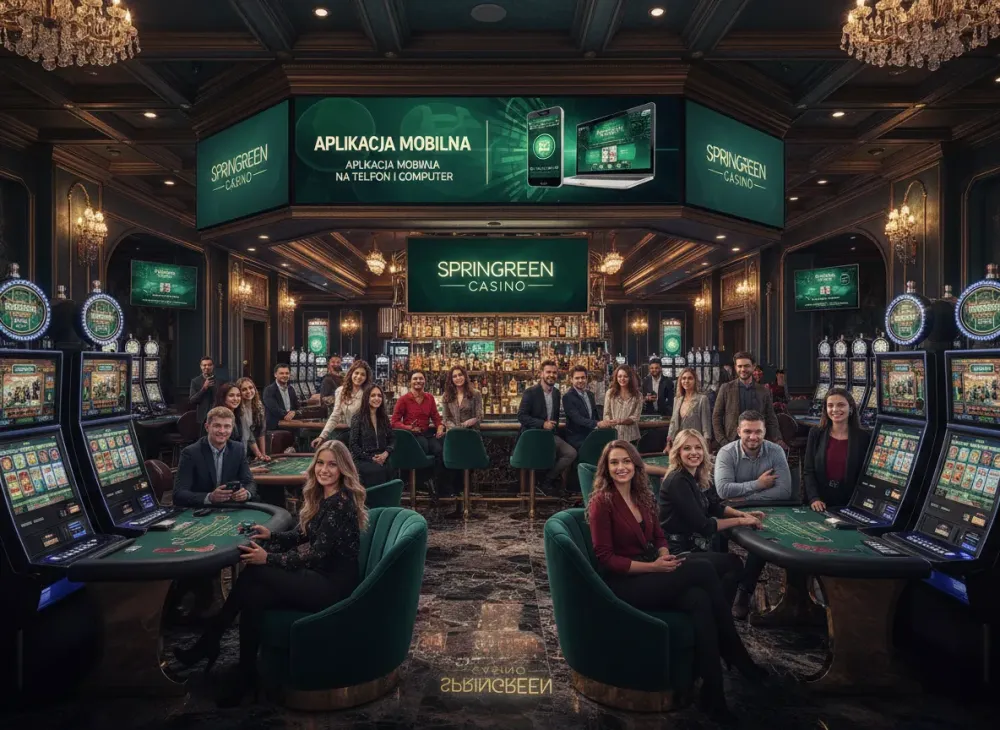 Spingreen casino aplikacja na telefon i tablet