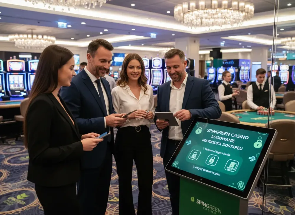 Spingreen casino logowanie poradnik dla graczy